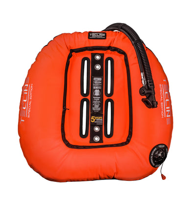 Tecline Donut 22 Special Edition wing in orange, front view