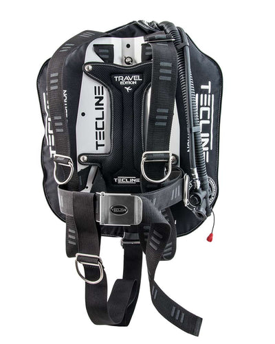 Tecline Peanut 21 Travel Set Light with standard aluminium backplate and Travel soft pad