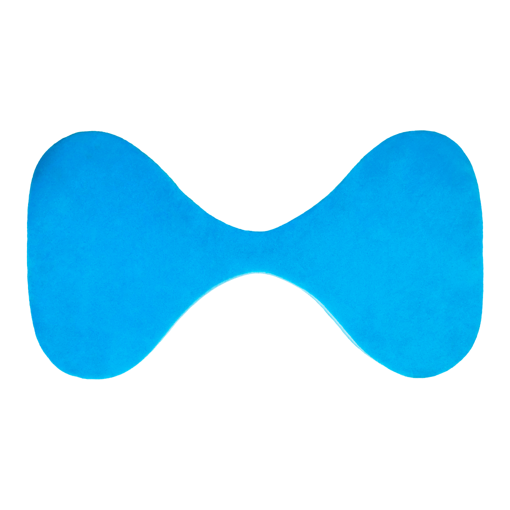 Spurt blue foam doggy bone float