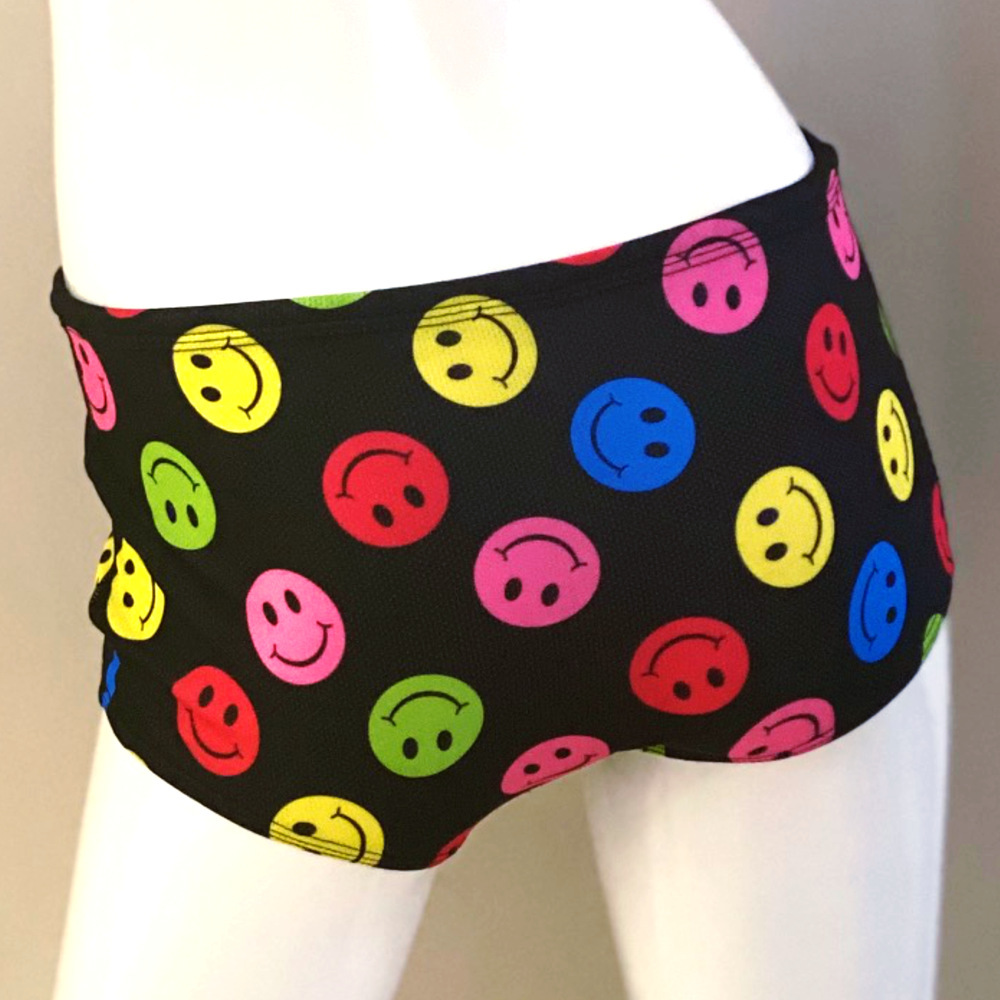 Spurt drag suit swim shorts in bright triangles