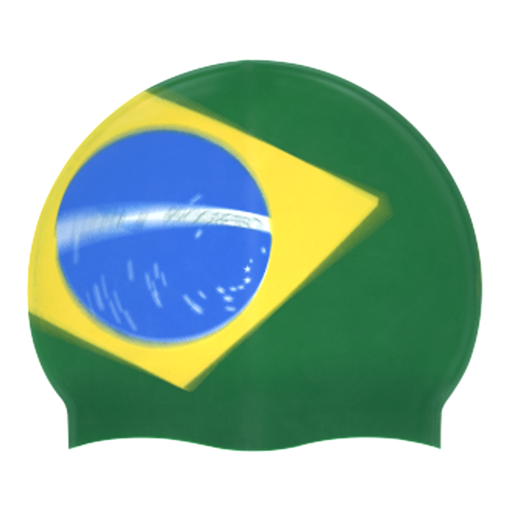 Spurt flag silicone swim cap, American Flag