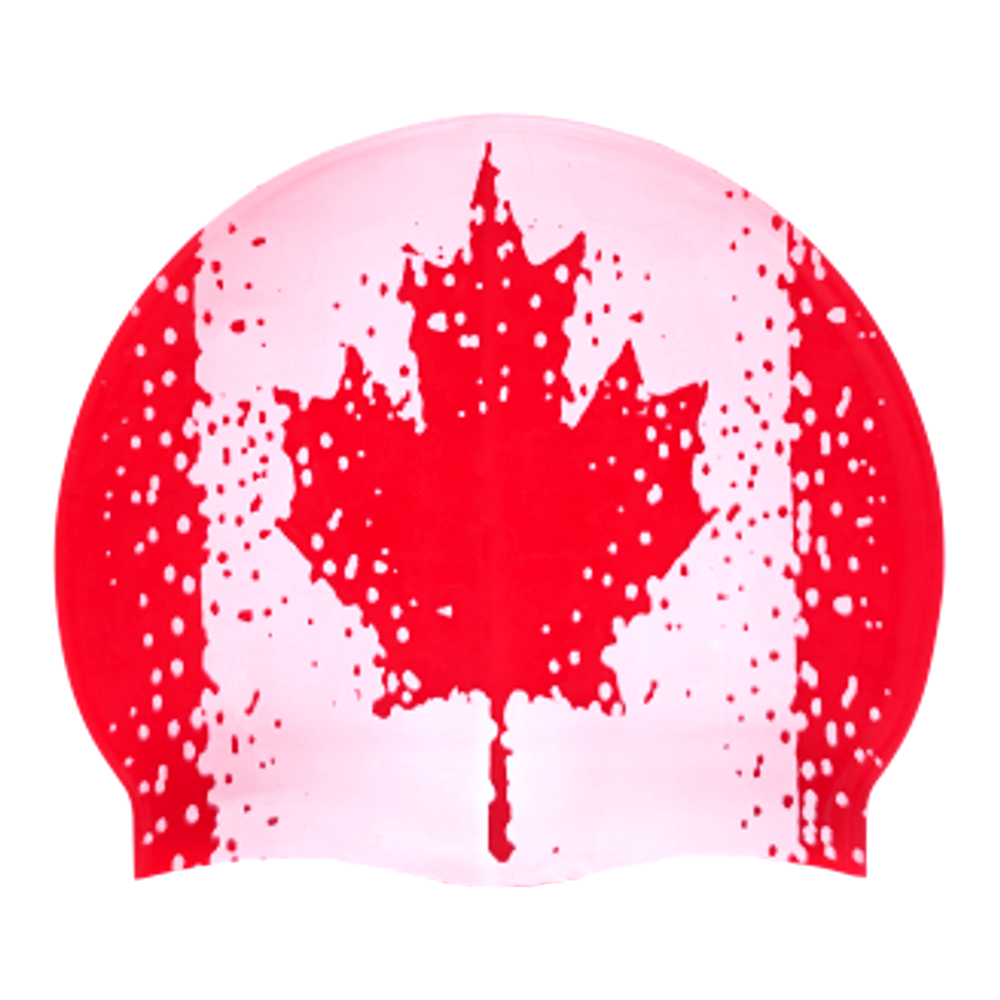 Spurt flag silicone swim cap, American Flag