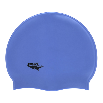 Spurt Flexi plain silicone swim cap in lavender