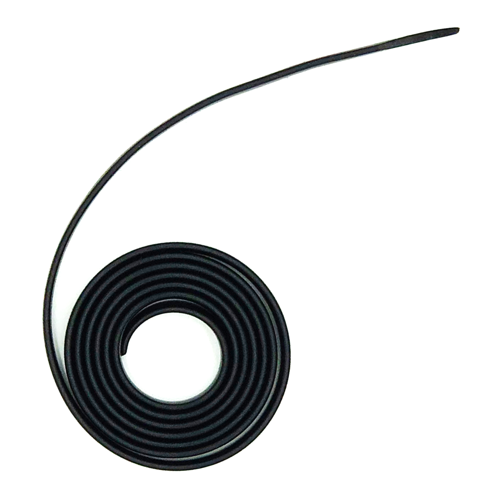 Spurt replacement silicone goggle strap, black and white