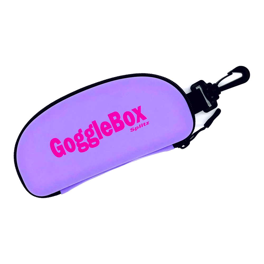 Spurt hardshell goggle case, green