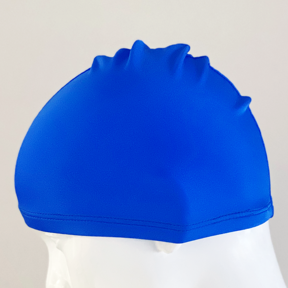 Spurt lycra swim cap in black small