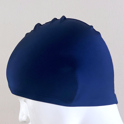 Spurt lycra swim cap in navy small