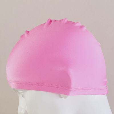 Spurt lycra swim cap in pink small