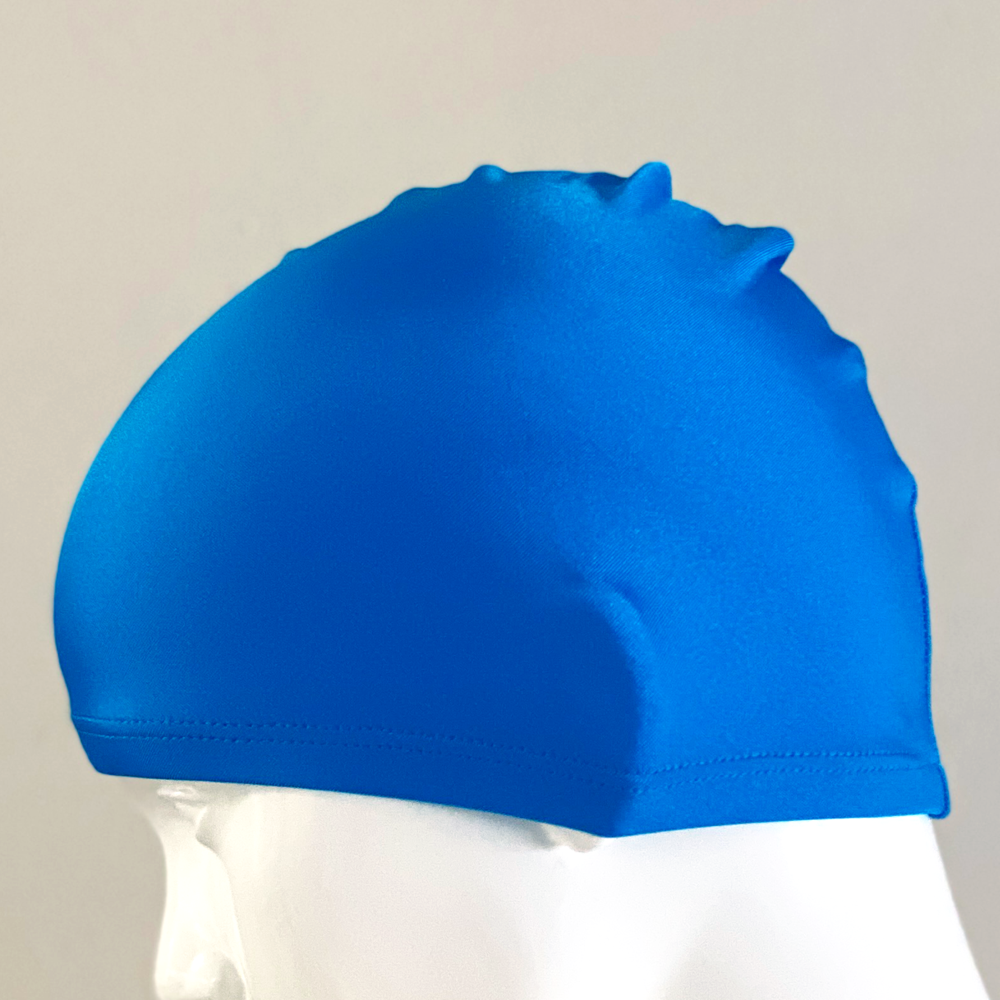 Spurt lycra swim cap in sky blue large