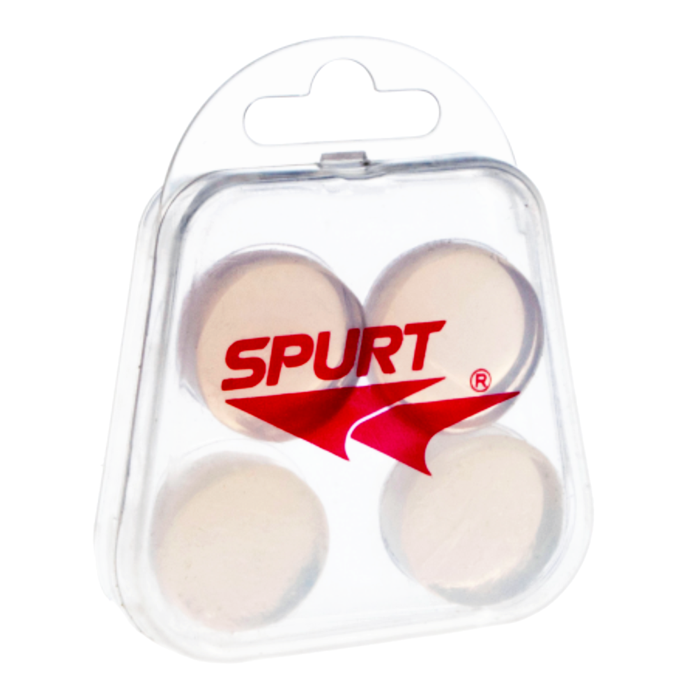 Spurt mouldable silicone ear plugs, clear