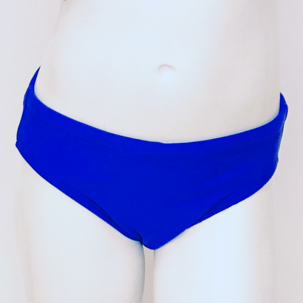 Spurt plain brief swimsuit in black