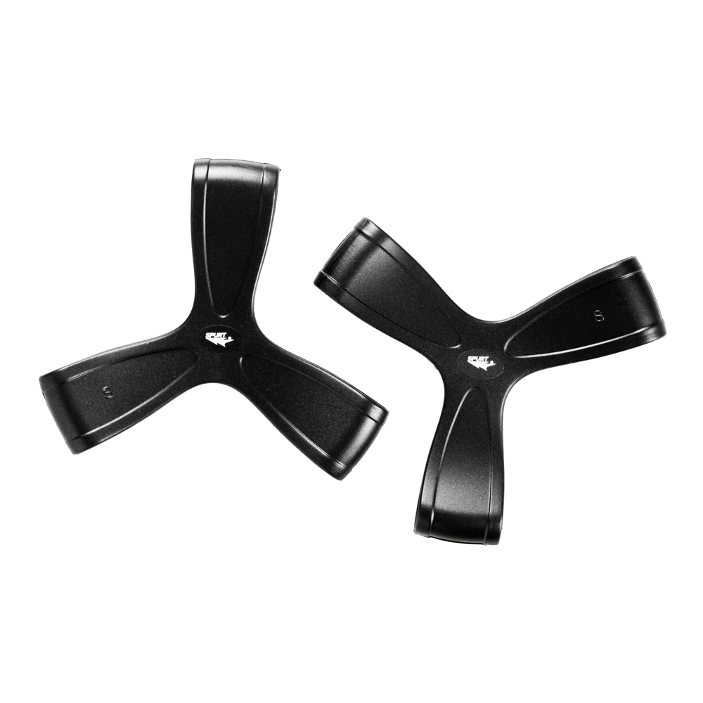 Spurt training fin support strap, black extra small