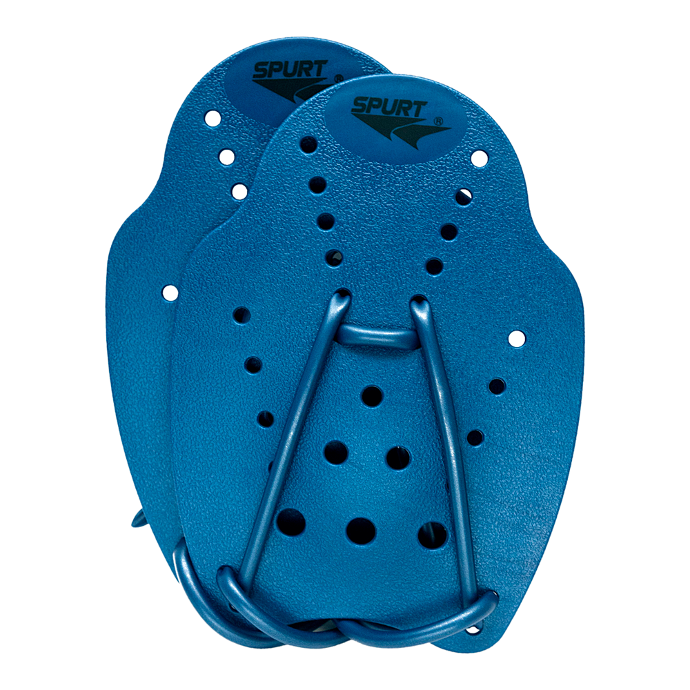 Spurt training hand paddle, blue small