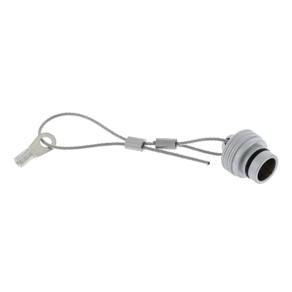 Shearwater Fischer socket cap with O ring and stainless steel retaining lanyard