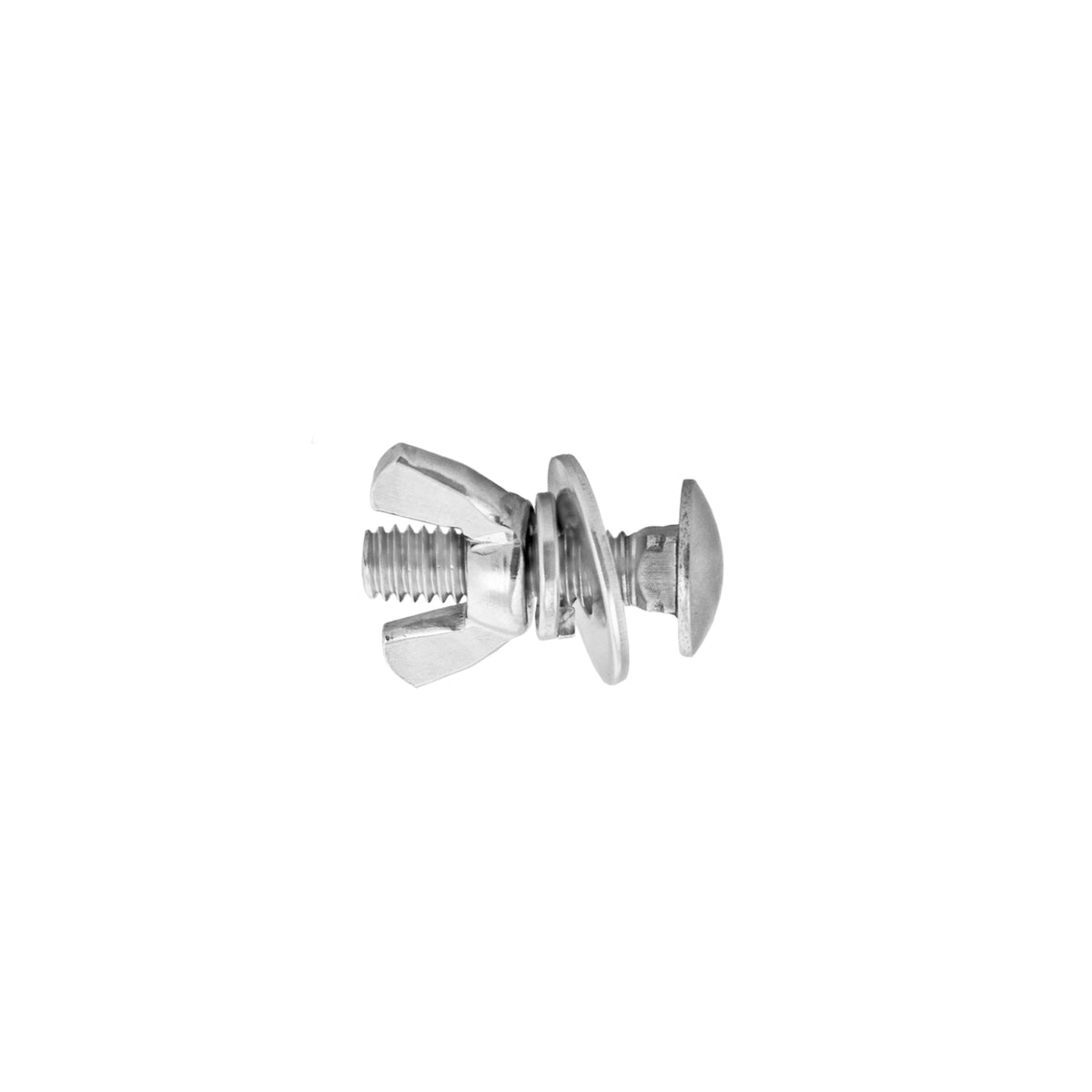 Tecline stainless steel screw with wing nut for the 445 g single tank adapter