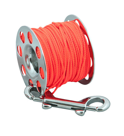 Tecline stainless steel spool, 45 m