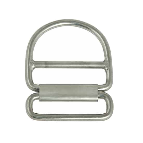 Tecline stainless steel adjusting D-ring for the Comfort harness