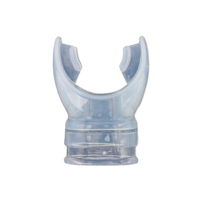 Tecline long silicone regulator mouthpiece in clear