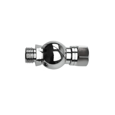 Tecline rotating LP swivel in chrome, side view