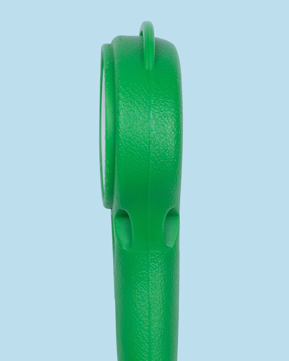 Termo Industria 2K Line oxygen nitrox pressure gauge in a green cover, O2 marked dial