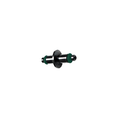 Brass swivel pin for a pressure gauge hose, fitted with o-rings