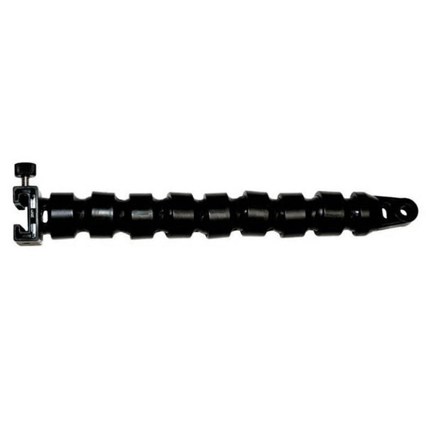 Tovatec Flex Arm, 18 cm length, with tray clamp and mounting end