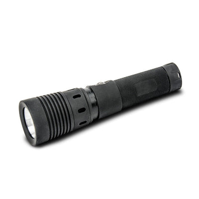 Tovatec Fusion 2200 dive light, side view