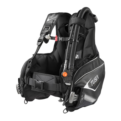 Black Tusa Liberator wraparound jacket BCD