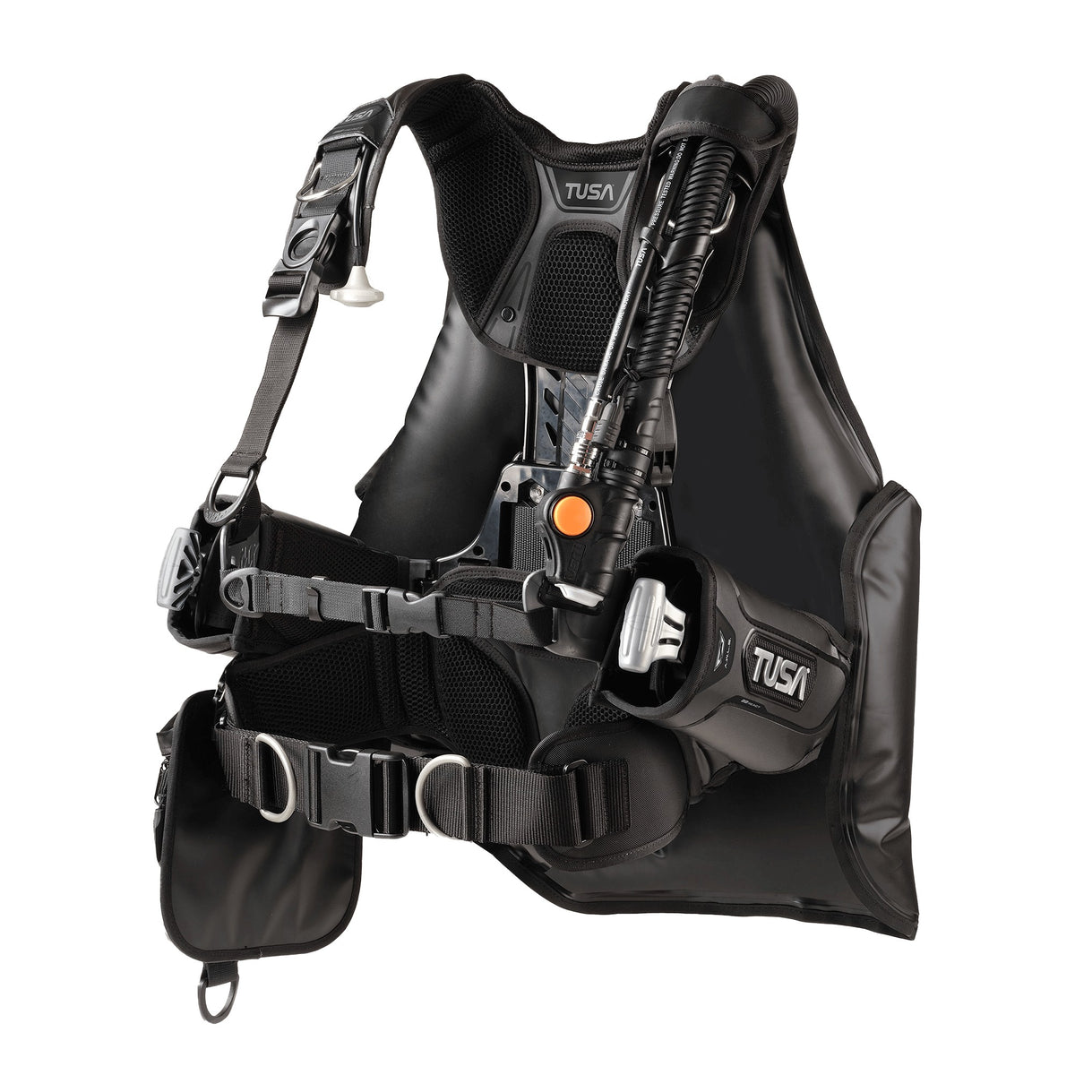 Tusa BB React back inflation BCD with React harness system
