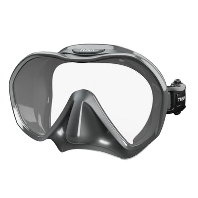 Tusa Zensee frameless mask in Gun Metal