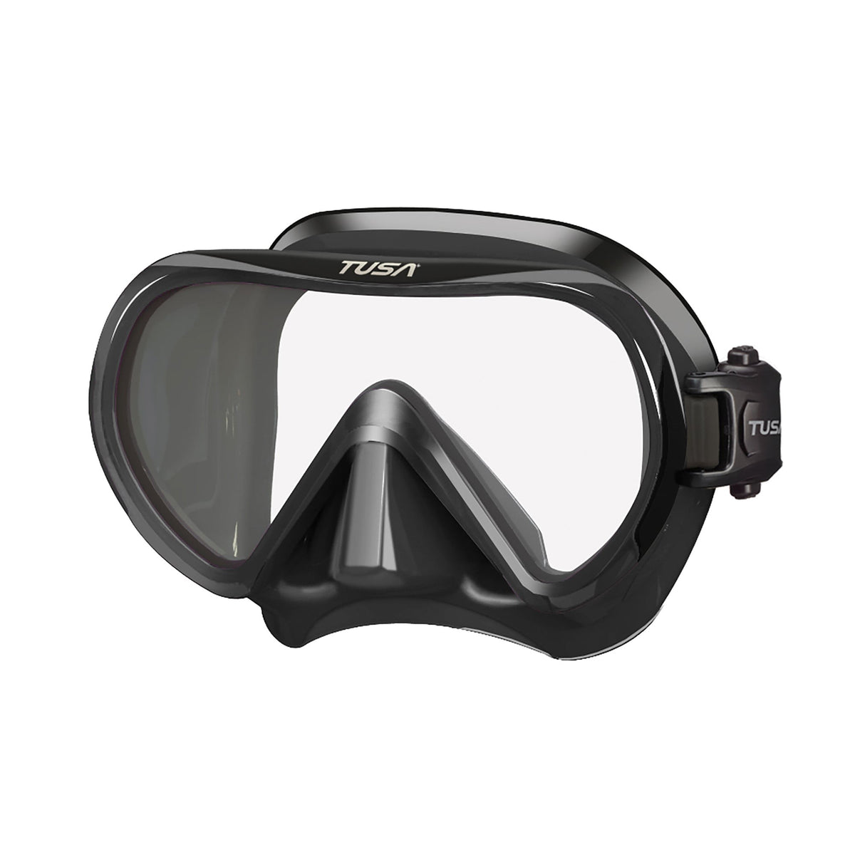 Tusa Ino single lens mask with black silicone skirt