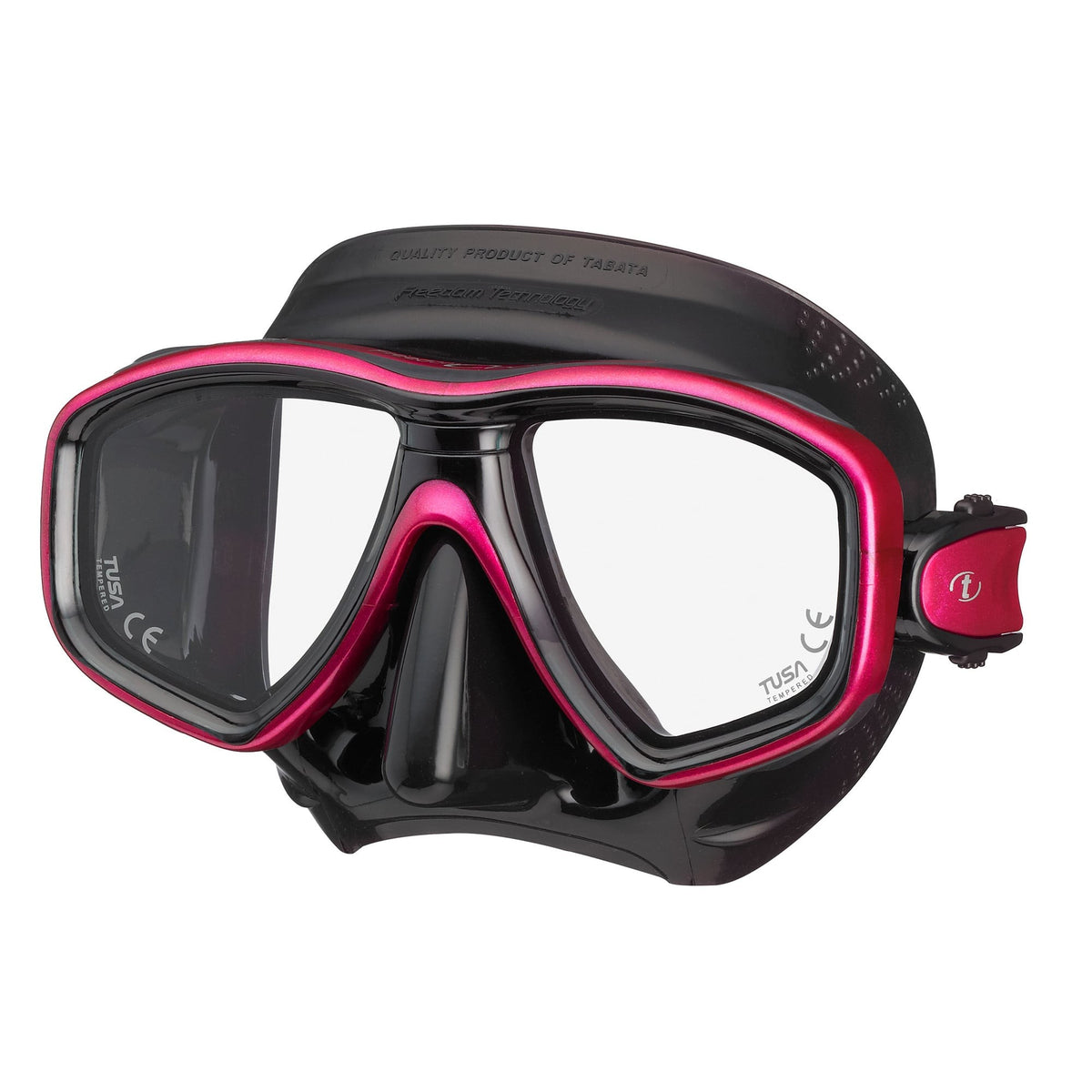 Tusa Freedom Ceos mask with Rose Pink frame