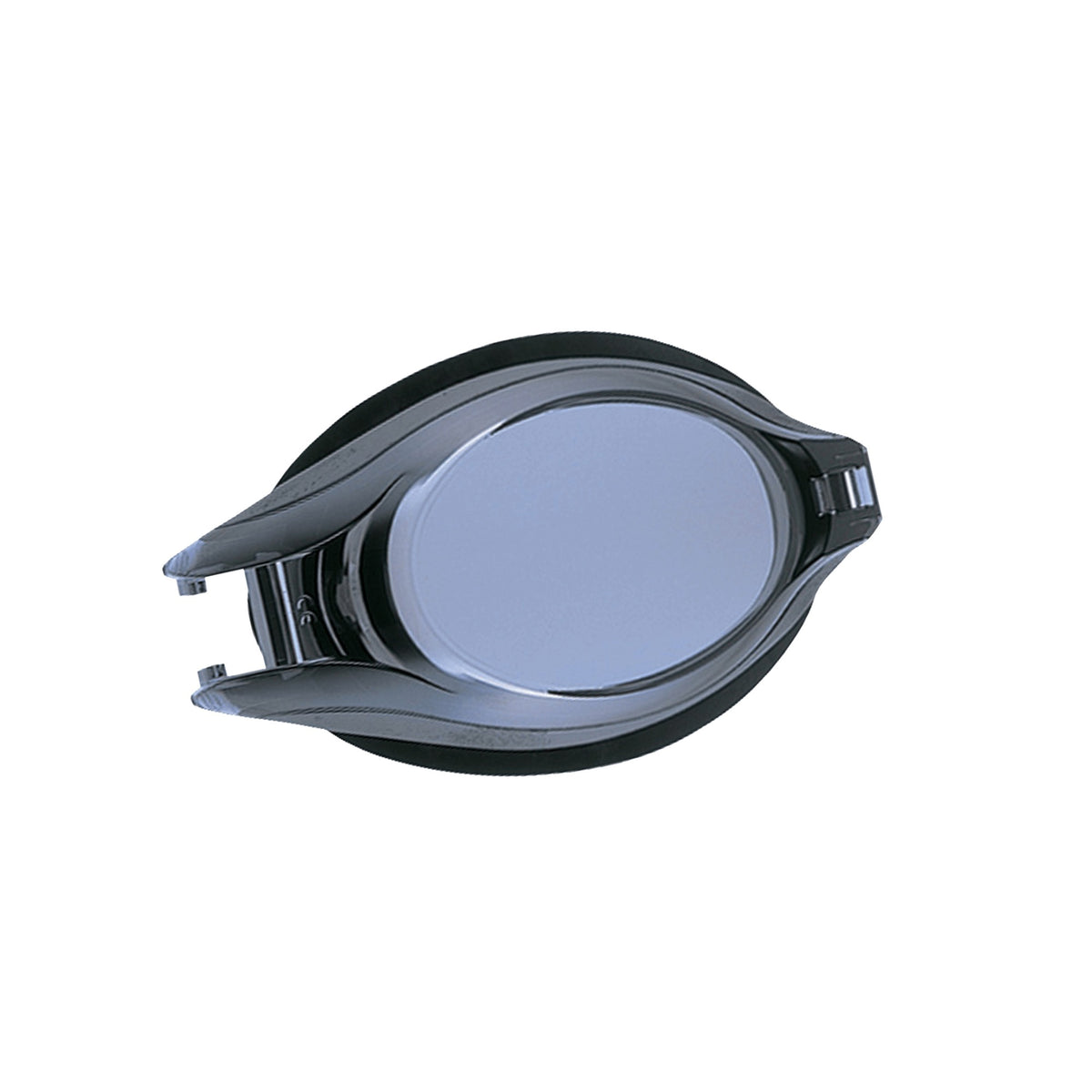 VIEW corrective swim goggle lens with smoke tint