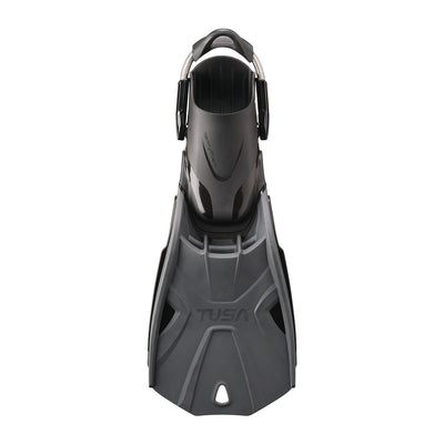 Tusa Hyflex Tri-Force fin in Gun Metal grey