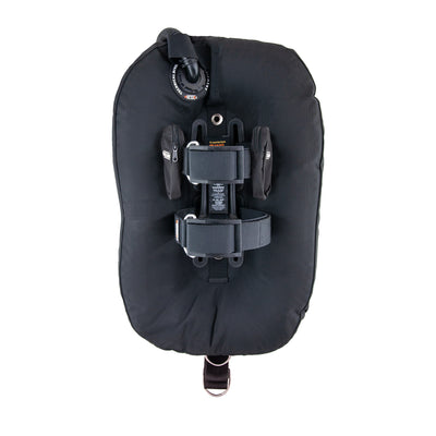 Tecline Donut 15 Ultra Light Travel set, wing side with the trim pockets