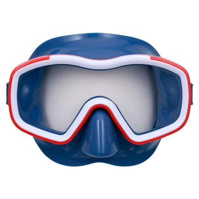Front of the Tiki Junior mask showing the single panoramic lens