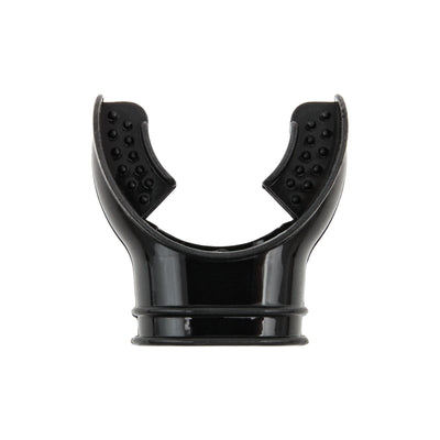 Tecline short silicone regulator mouthpiece in black