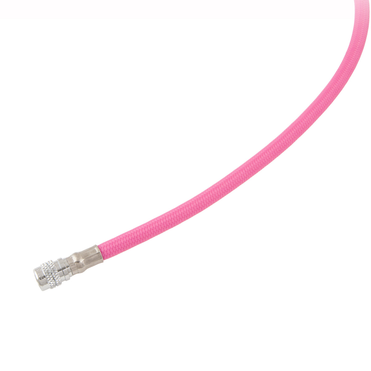 Tecline Proflex braided inflator hose in black with quick coupling