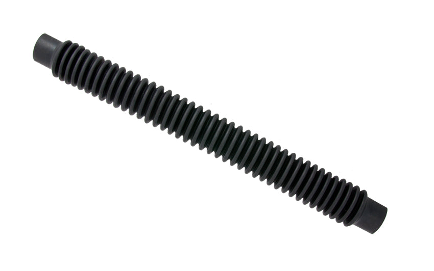 Tecline oval rubber corrugated inflator hose, 41 cm