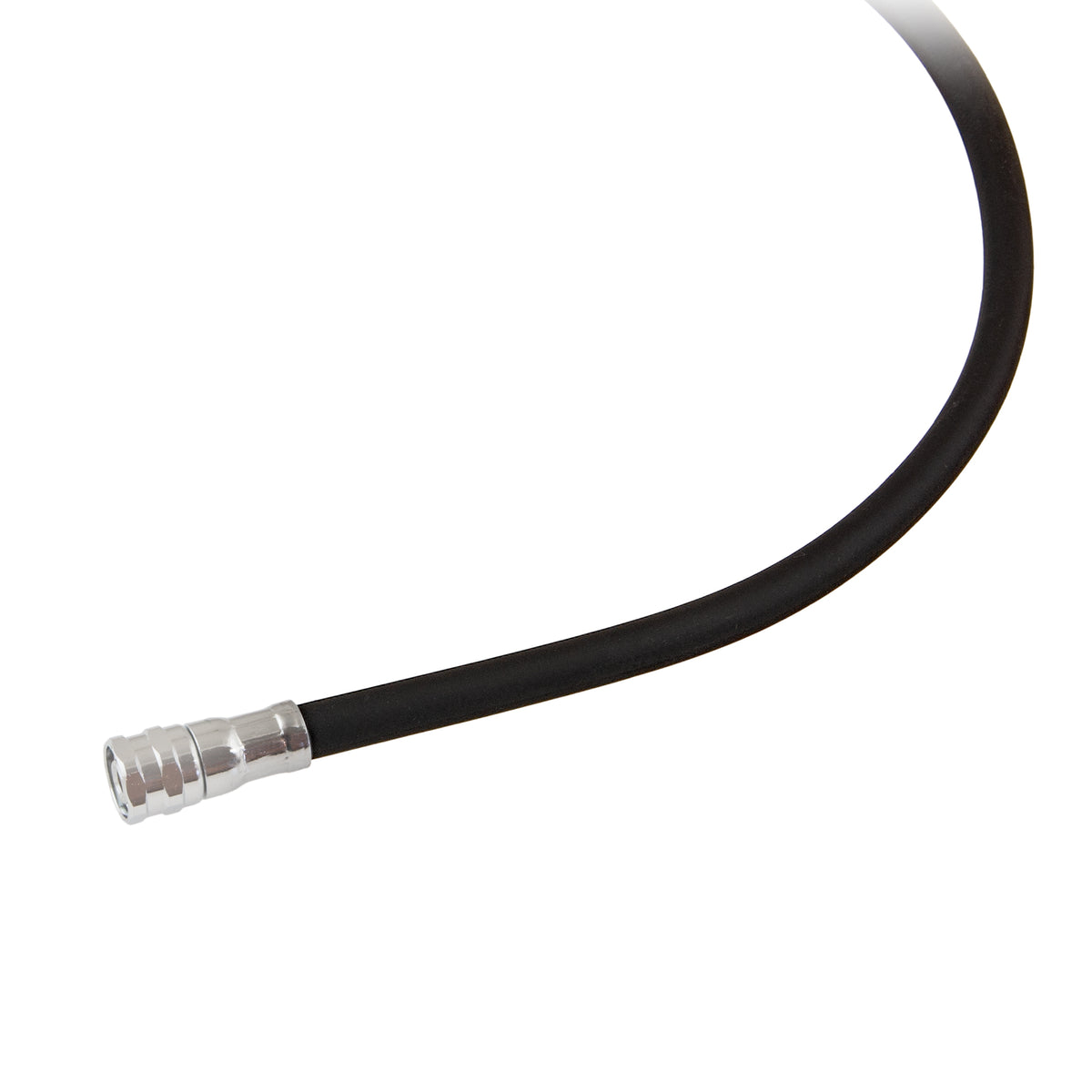 Tecline black rubber LP regulator hose with second stage fitting