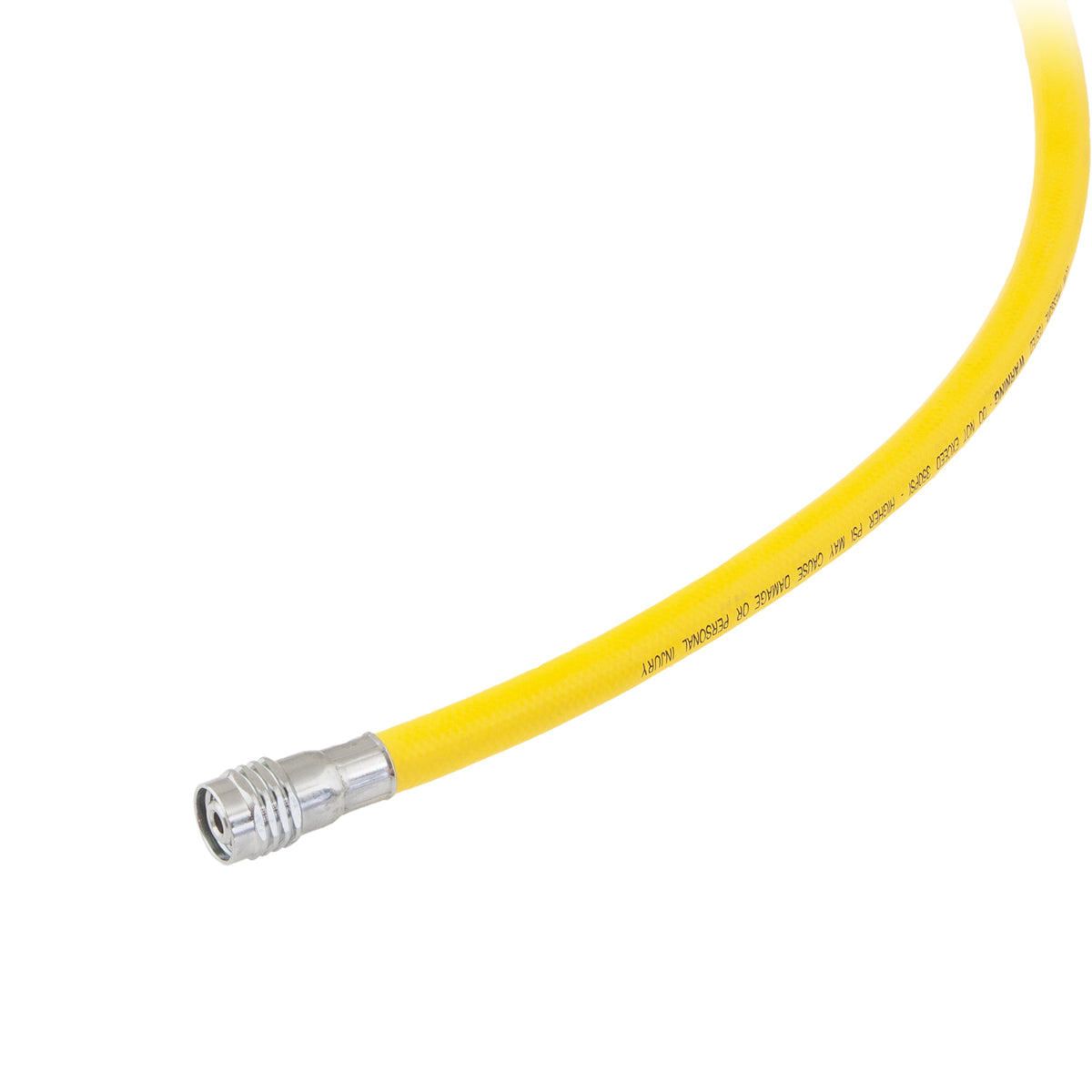 Tecline black rubber LP regulator hose with second stage fitting