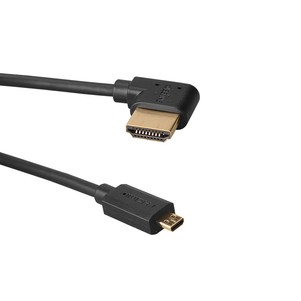 WeeFine internal HDMI cable, micro angled right at both ends