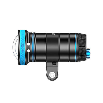 WeeFine Smart Focus 10000 at an angle, showing the head and mount