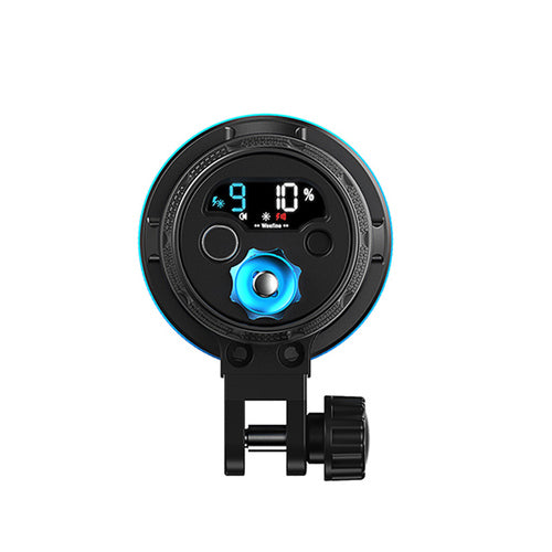 WeeFine Smart Focus 10000 rear panel with the LED display and control knob