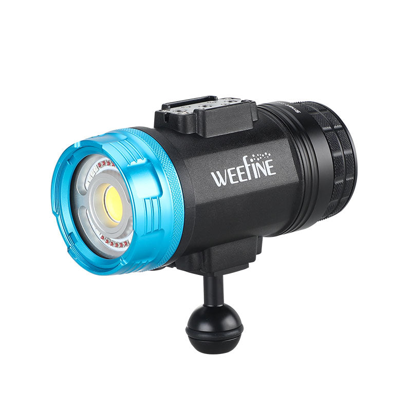 WeeFine Smart Focus 5000 v2 fitted with the ball mount