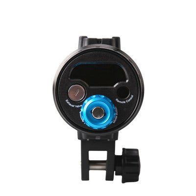 WeeFine Smart Focus 7000 rear view with the display and knob