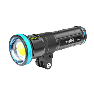 WeeFine Solar Flare 13000 video light, front three-quarter view