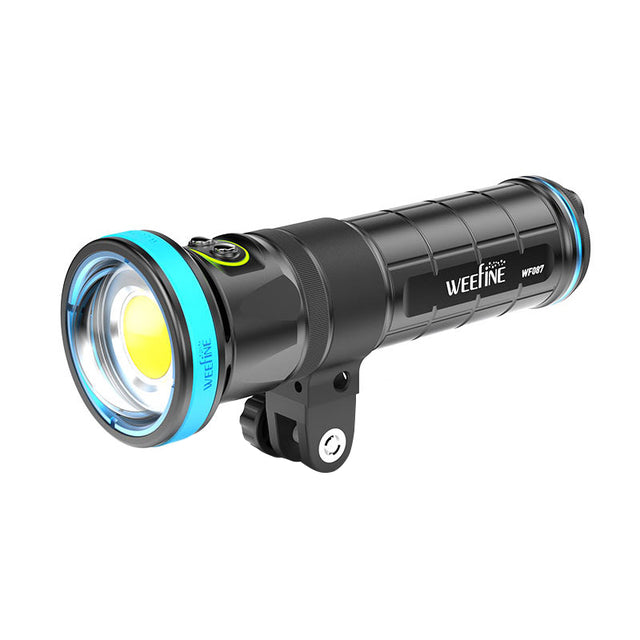 WeeFine Solar Flare 13000 video light, front three-quarter view