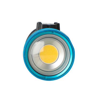 WeeFine Solar Flare 7000s front face showing the COB emitter under the dome