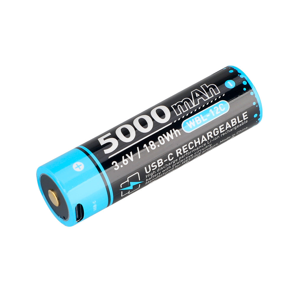 WeeFine WBL-12C 21700 USB-C battery